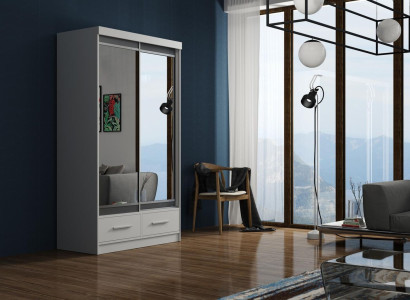 Garderobe Möbel Design Schlafzimmer Kleiderschrank Holz Schrank Schränke Holz